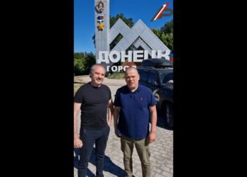 Журналисты России совместно с Джанго на Донбассе