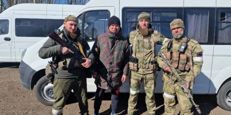 Моя первая командировка на Донбасс в марте.