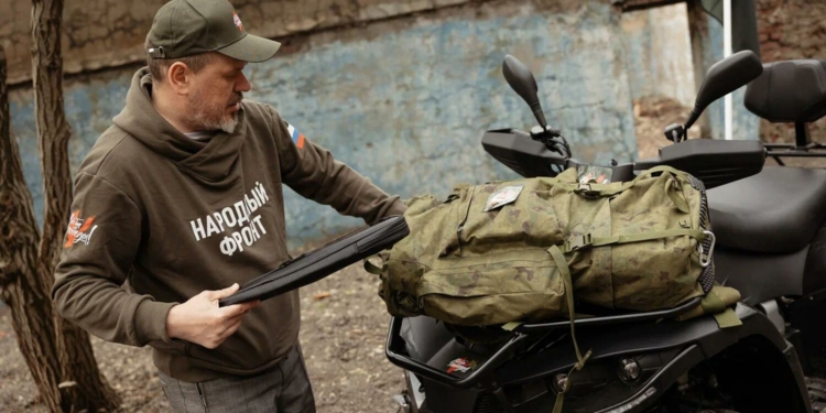 Военкоры протестировали закупленные для бойцов квадроциклы и вещмешки