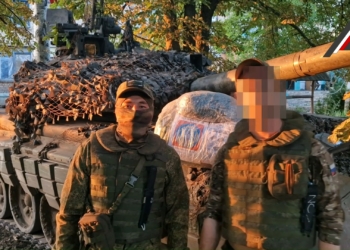 Бойцы благодарят за помощь организацию из г. Серпухова