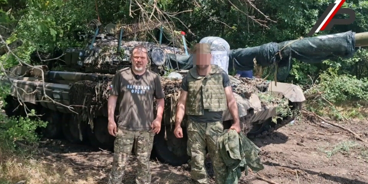 Командир танка из 291 полка передает огромный привет родной Осетии