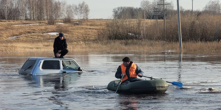 В Алтайском крае паводок подтопил 127 домов