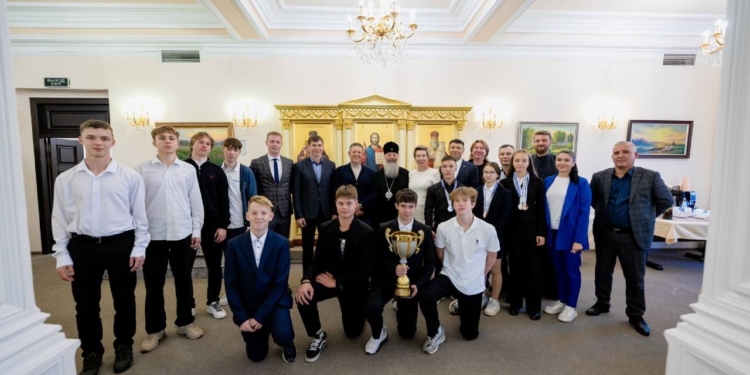 Встреча с митрополитом Кириллом стала ярким завершением  выступления сборной Республики Татарстан на II Всероссийских спортивных играх святого благоверного великого князя Александра Невского.