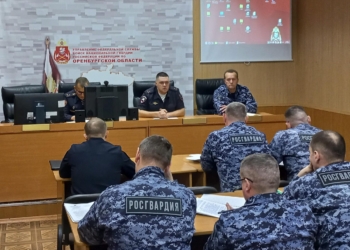 В Управлении Росгвардии по Оренбургской области состоялось профилактическое мероприятие по соблюдению правил дорожного движения