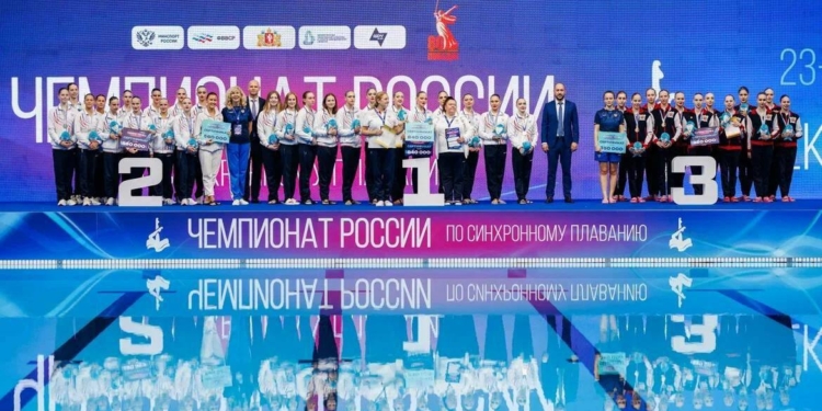Татарстанская синхронистка взяла «золото» Чемпионата России с лучшим результатом сезона