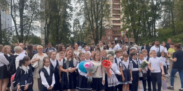 1 сентября в городе Щелково в лицее № 14 имени Юрия Алексеевича Гагарина состоялось торжественное мероприятие, посвященное Дню Знаний.